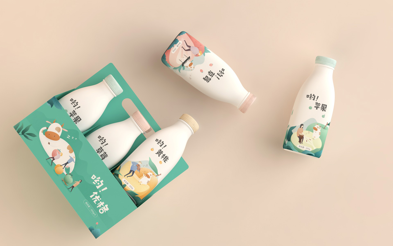 呦！Yogurt 酸奶品牌设计图24