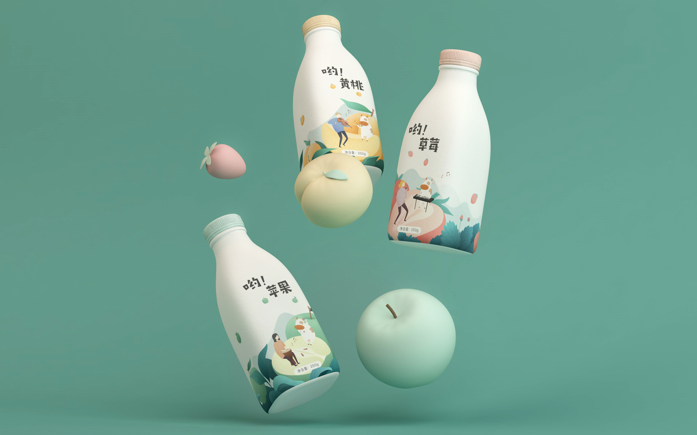 呦！Yogurt 酸奶品牌设计图18