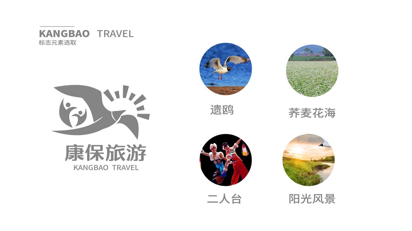 康保旅游公司LOGO设计中标图3