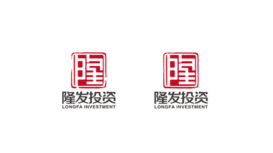 隆发投资公司LOGO设计