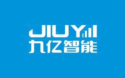 九亿智能标志-电子logo设计 科技l...