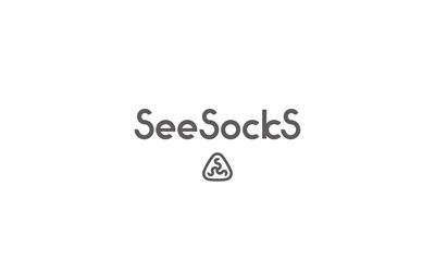 see socks 袜子品牌形象设计