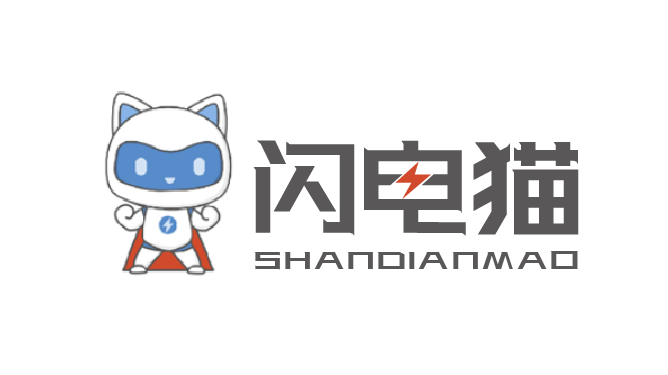 闪电猫科技公司LOGO设计