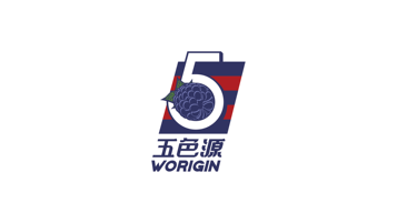 五色源饮料品牌LOGO设计