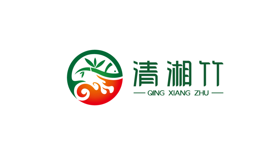 清湘竹垂釣漁場(chǎng)LOGO設(shè)計(jì)