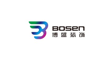 博盛装饰公司LOGO设计