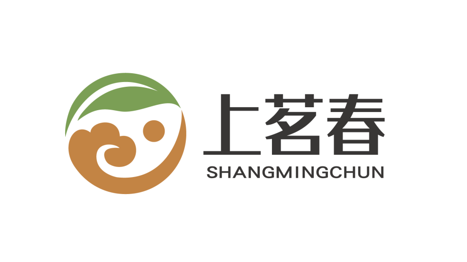 上茗春食品公司LOGO設(shè)計