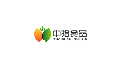 中拾食品公司LOGO設(shè)計