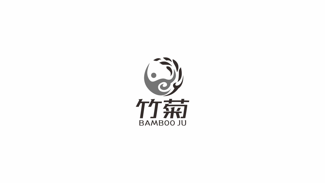 竹菊生物科技公司LOGO设计中标图2