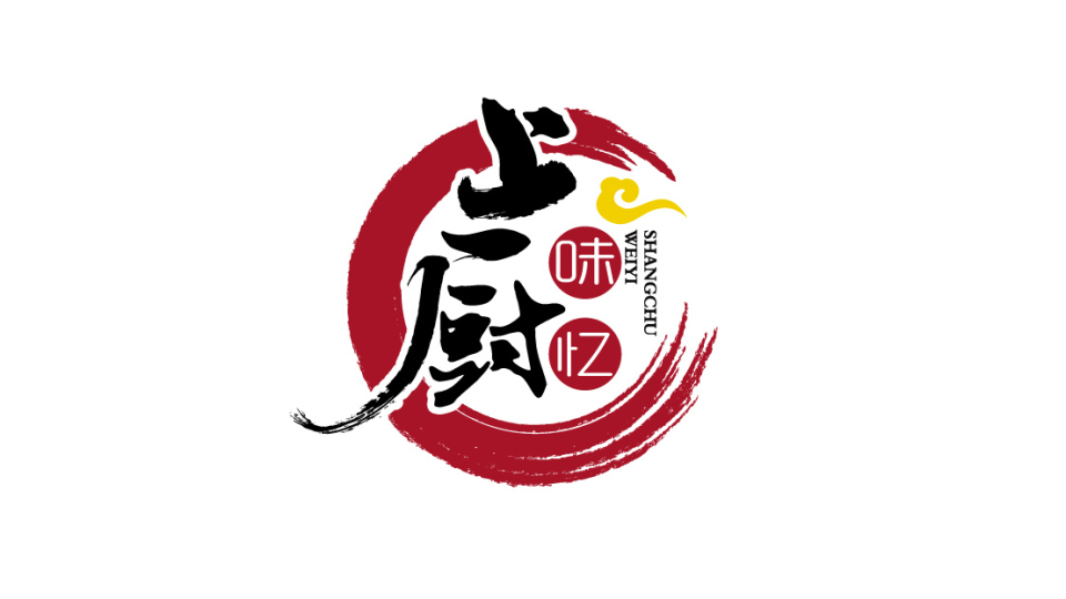 上廚味憶品牌LOGO設(shè)計