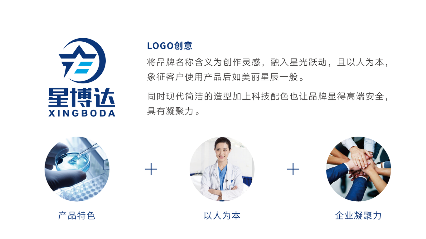 星博达生物公司LOGO设计中标图1