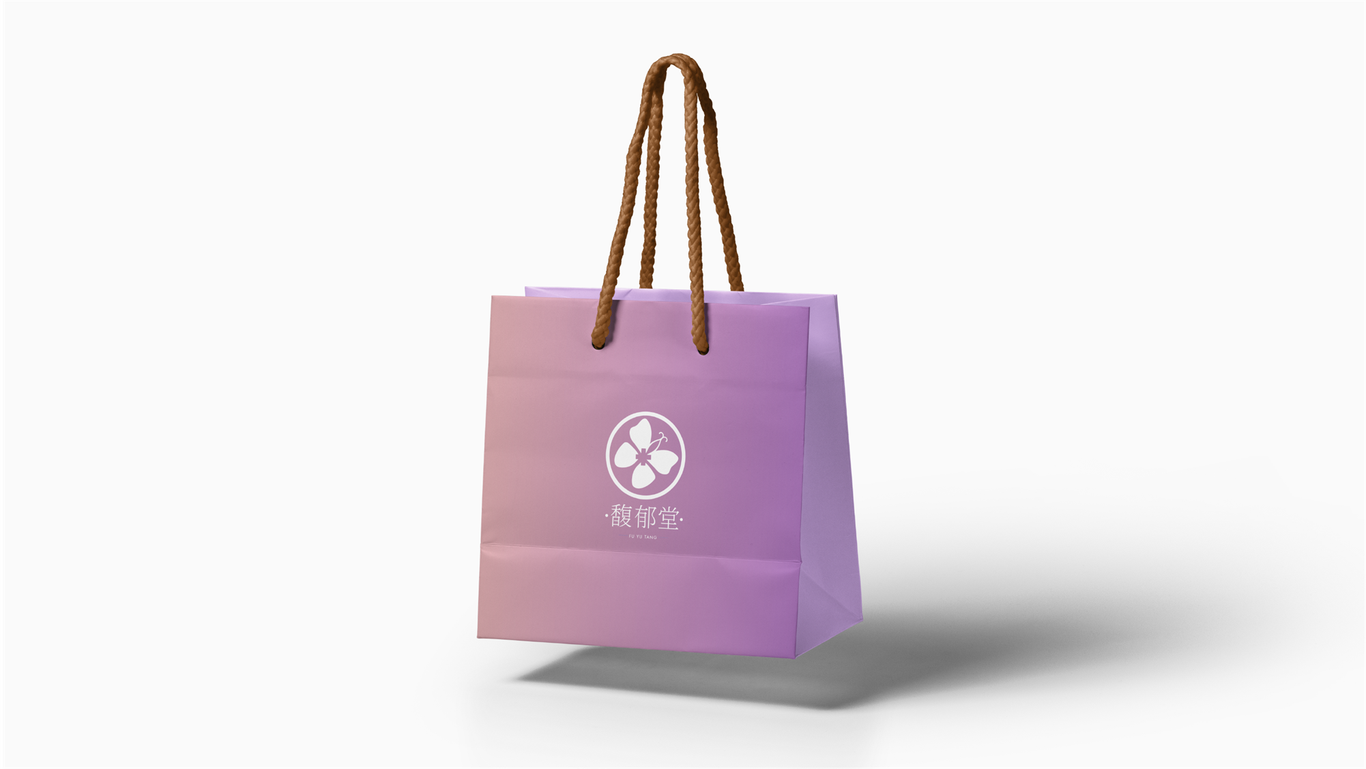 馥郁堂logo設計圖1