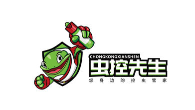 虫控先生生态公司LOGO设计