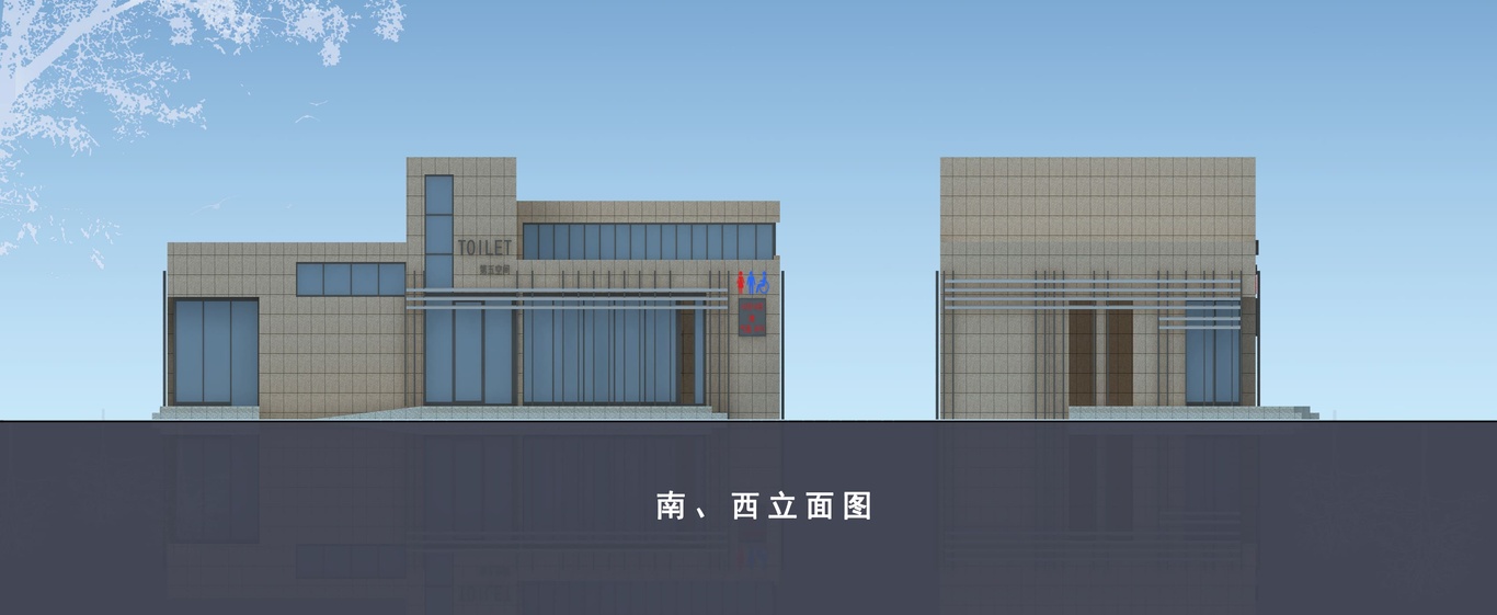 城市某新建公共卫生间图5