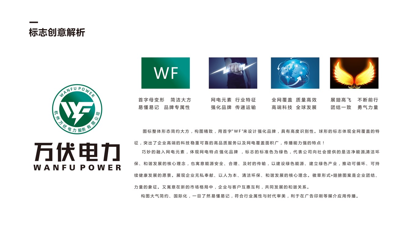 萬伏電力公司LOGO設計中標圖2