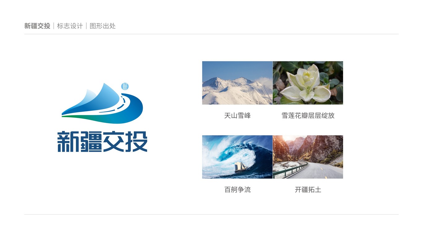 新疆交投公司LOGO设计中标图2