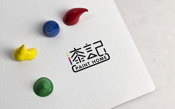 翻新漆记LOGO设计展示