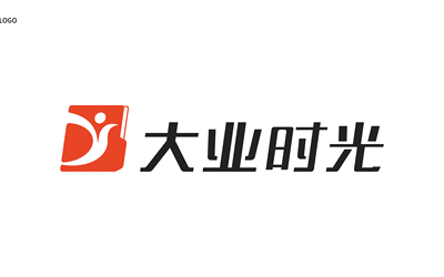 大業(yè)時光logo設計