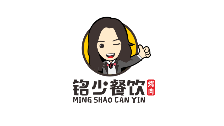 銘少餐飲品牌LOGO設(shè)計(jì)