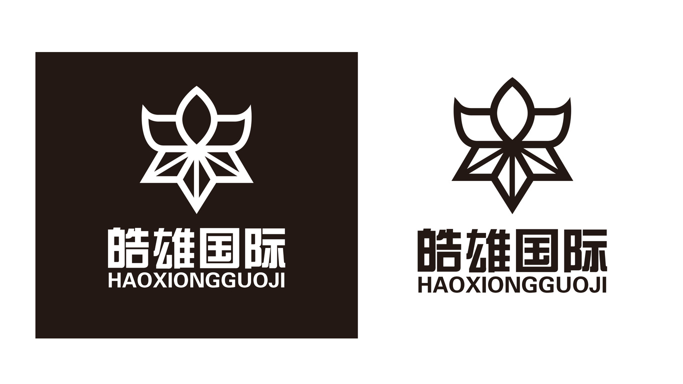 皓雄國(guó)際公司LOGO設(shè)計(jì)中標(biāo)圖1