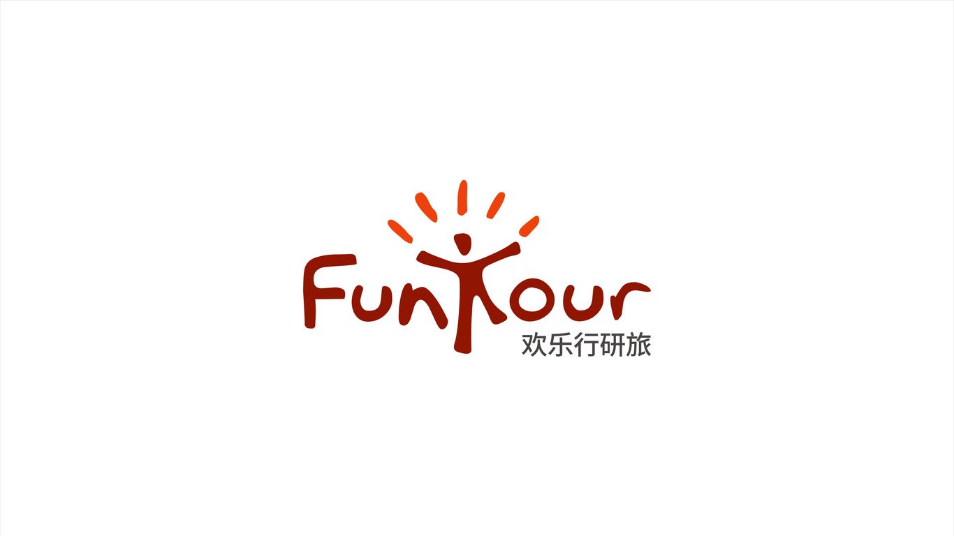 歡樂行研旅行社LOGO設計中標圖0