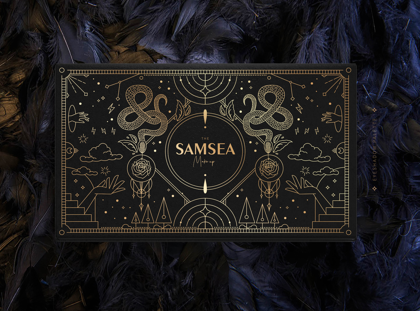 尚智案例 | Samsea圣希眼影品牌设计-包装设计/VI设计图4