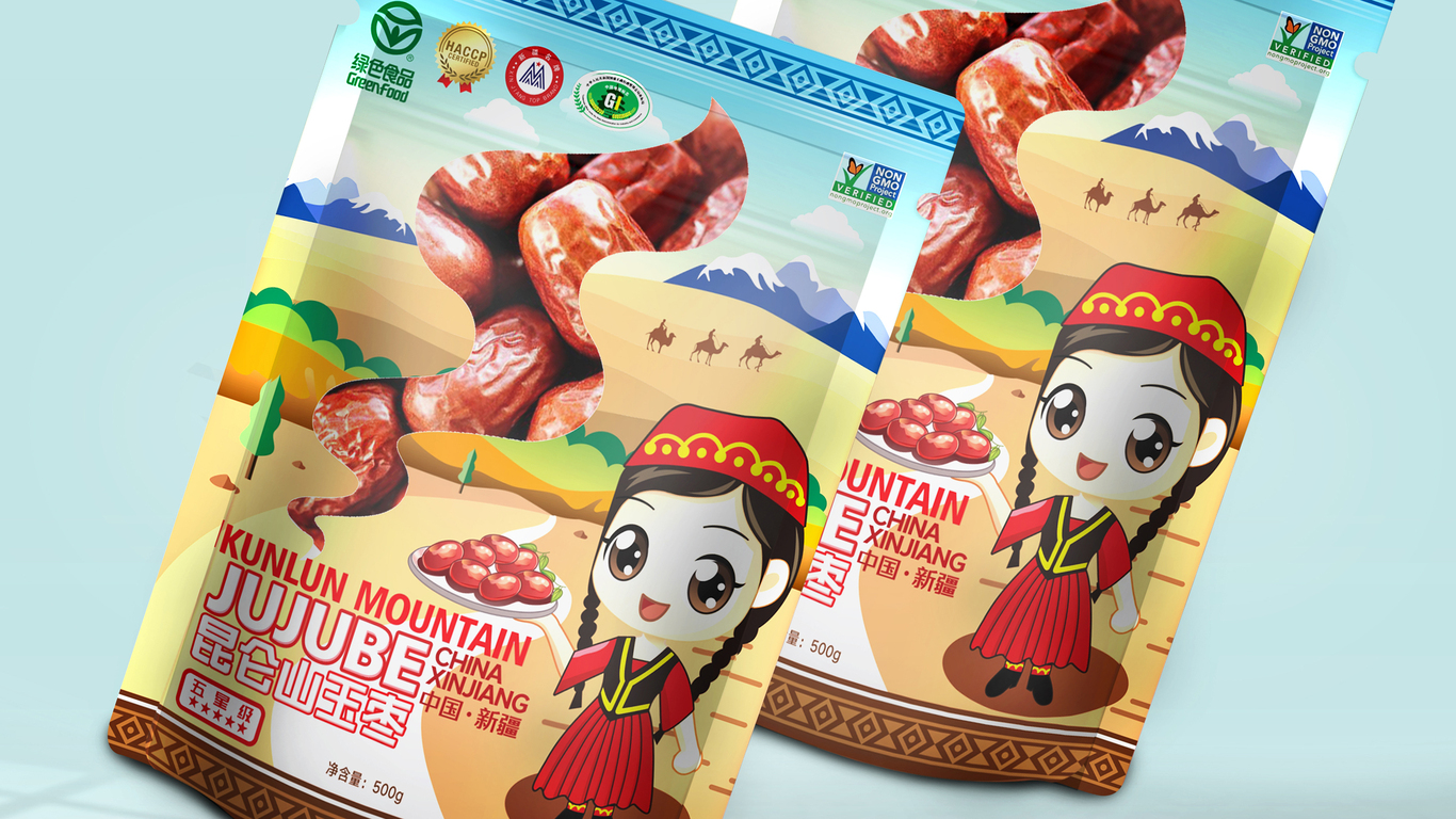 昆仑山玉枣包装图6