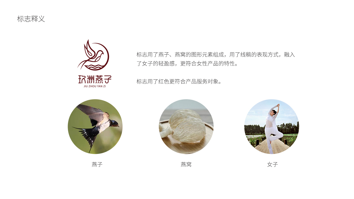 玖洲燕子燕窩品牌LOGO設(shè)計(jì)中標(biāo)圖1