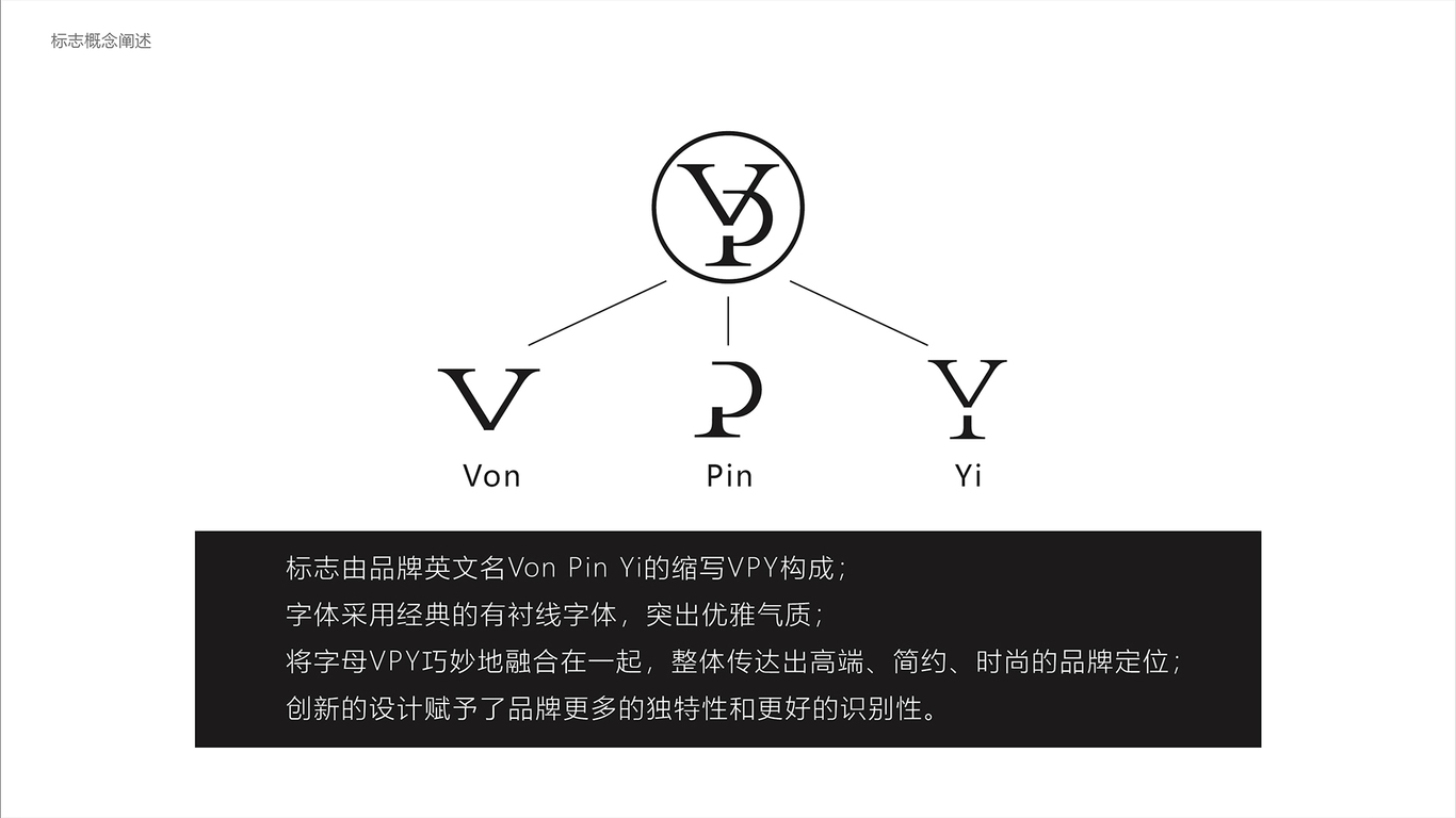 梵品伊社服裝品牌LOGO設(shè)計(jì)中標(biāo)圖1