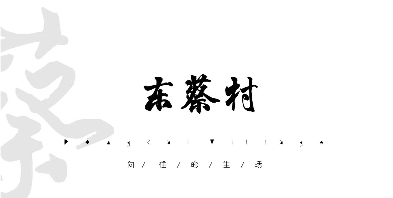 東蔡村民宿logo設(shè)計圖7