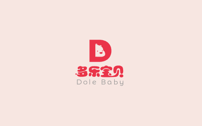 多乐宝贝LOGO设计