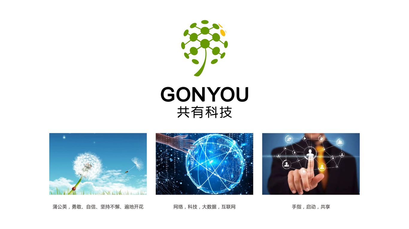 共有科技公司LOGO设计中标图0