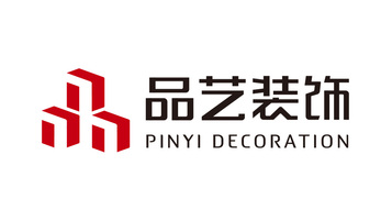 品艺家装公司LOGO设计