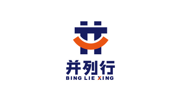 并列行货运物流品牌LOGO设计