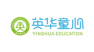 英华童乐早教公司LOGO设计