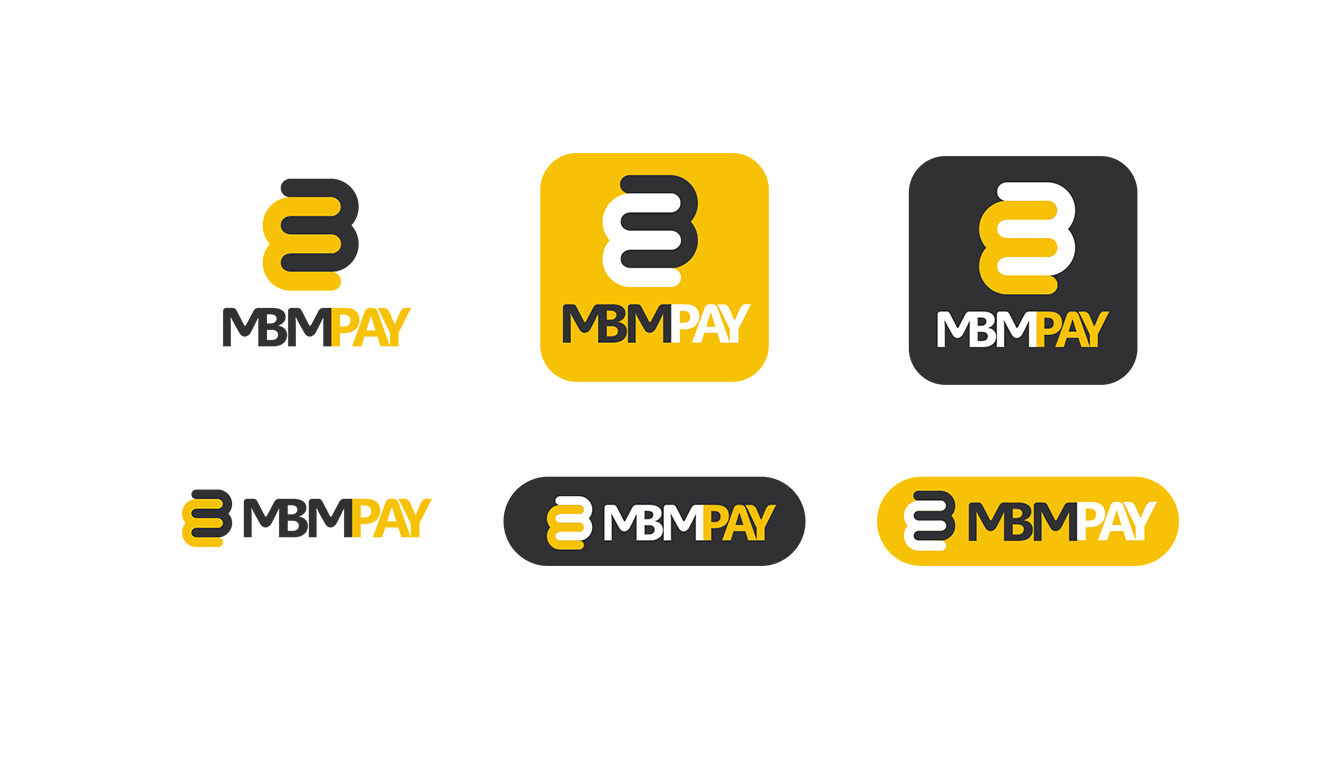 MBMPAY LOGO设计和APP UI设计图1