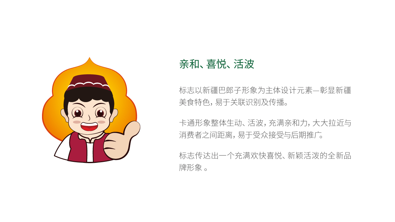 巴尔扎提美食品牌LOGO设计中标图1