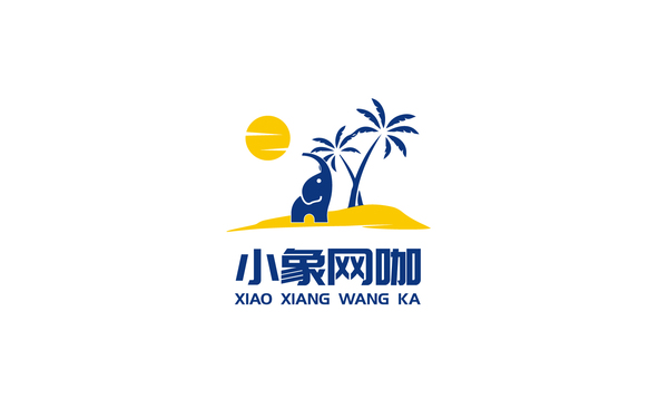 小象网咖品牌LOGO设计