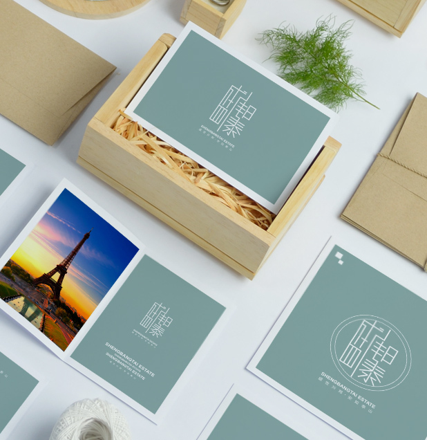 盛邦泰房地产品牌LOGO设计图1