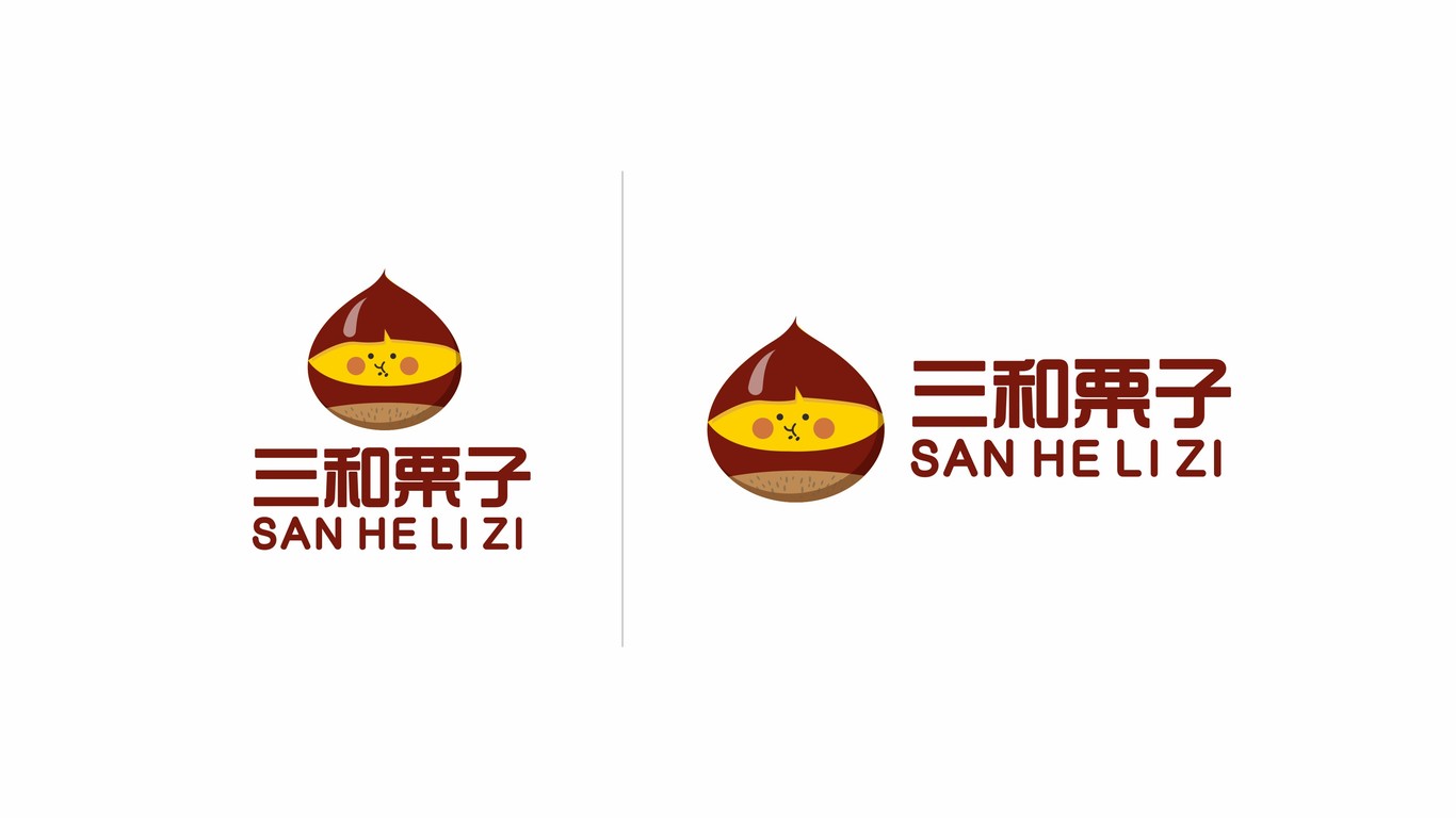 三和栗子品牌LOGO设计中标图2