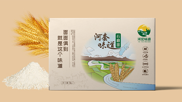 河套味道面粉品牌包裝設(shè)計(jì)