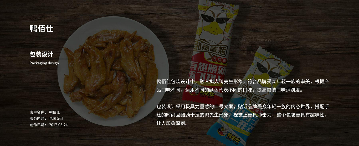 鴨百仕食品行業(yè)包裝設計圖0