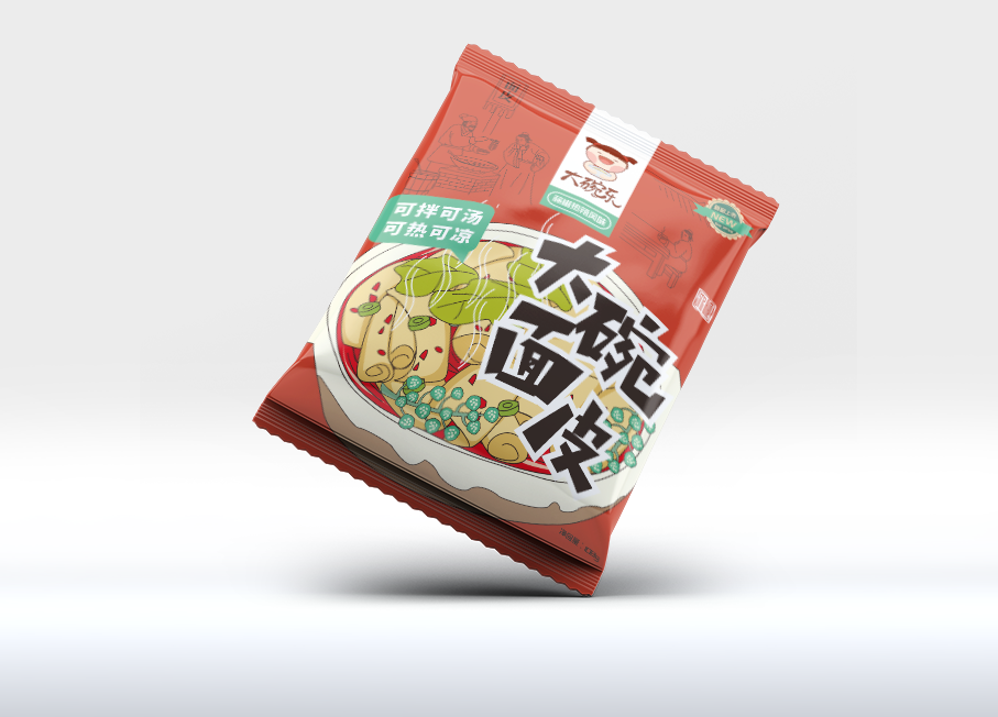 大碗樂速食面品牌包裝設(shè)計(jì)中標(biāo)圖5