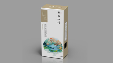 草木拾得食品品牌包裝延展設計