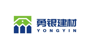 勇银建材品牌LOGO设计