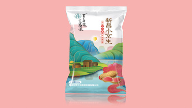 新昌小京生旅游食品品牌包裝設(shè)計