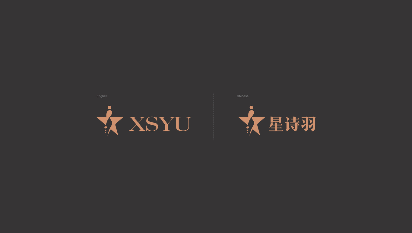 星詩(shī)羽logo提案圖2