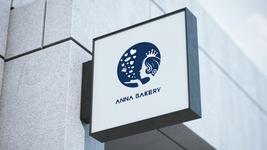 Anna Bakery甜品品牌LOGO设计中标图10