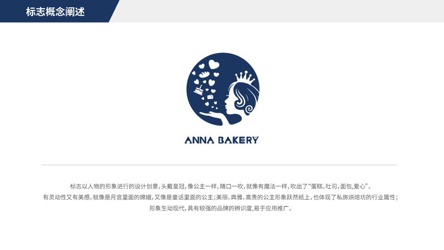 Anna Bakery甜品品牌LOGO设计中标图2