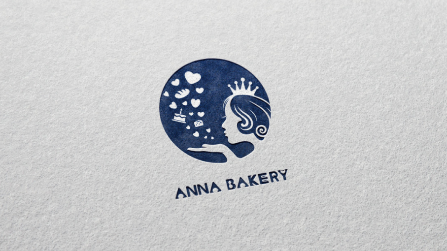 Anna Bakery甜品品牌LOGO设计中标图4